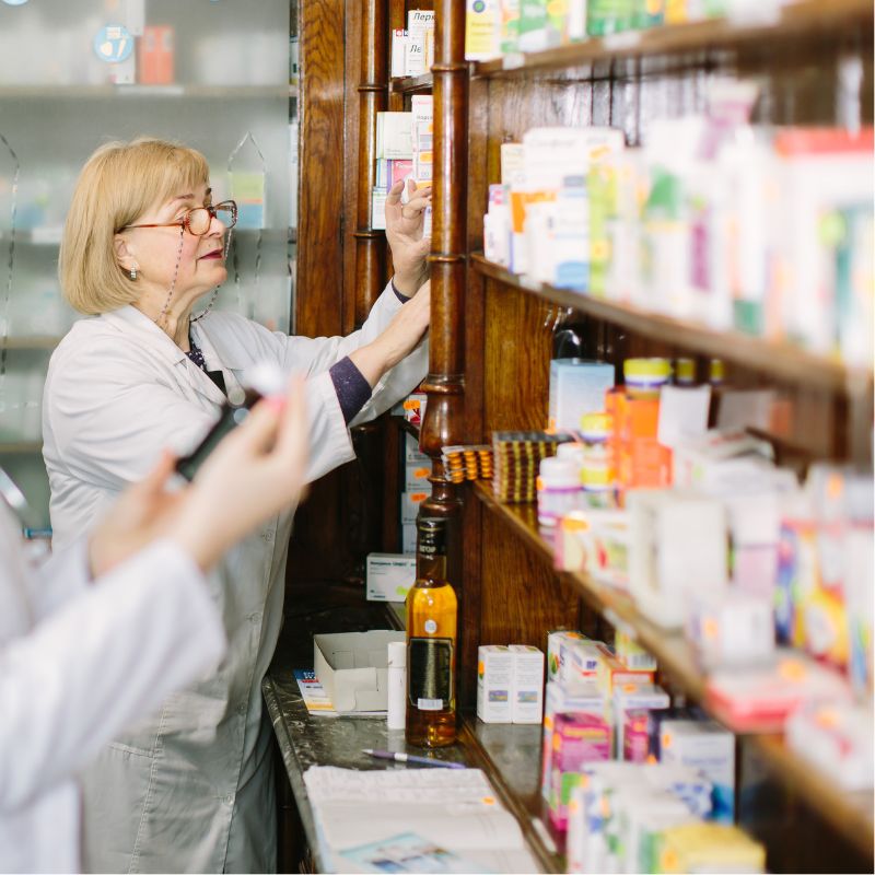 servicio de farmacia en orza